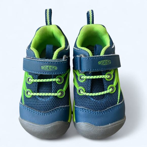 Keen Chandler CNX Trail Shoes Navy & Green size 6 Outdoor Shoes Gorpcore - Picture 3 of 11